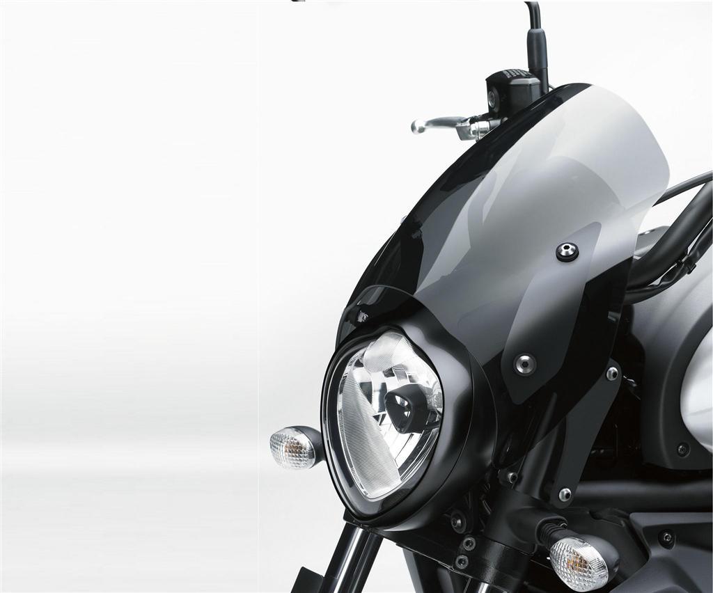 Café Style Smoke Windscreen (Vulcan S)