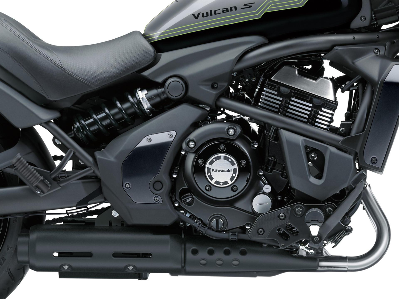Under-engine muffler