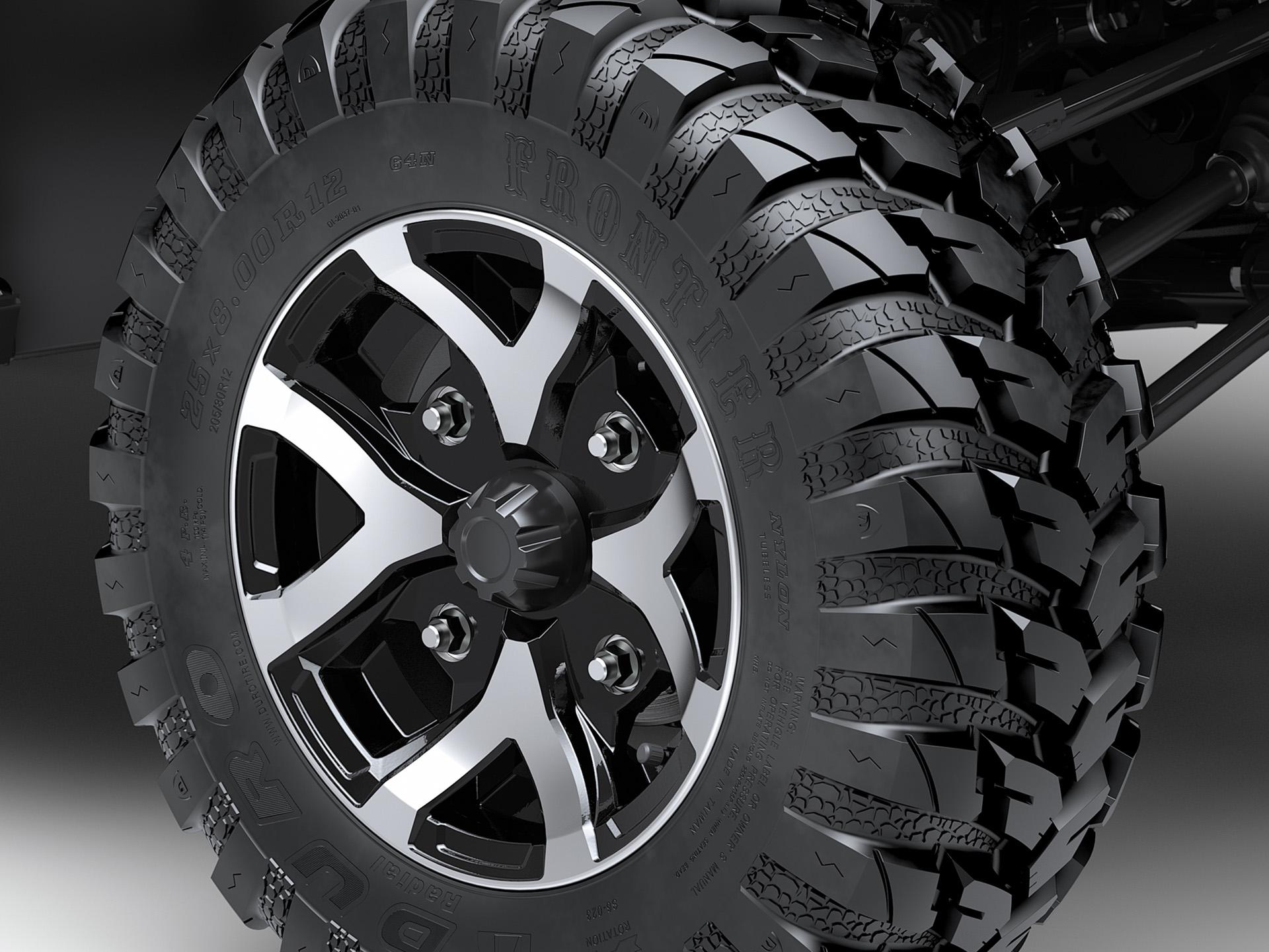 Anvelope robuste de 25”