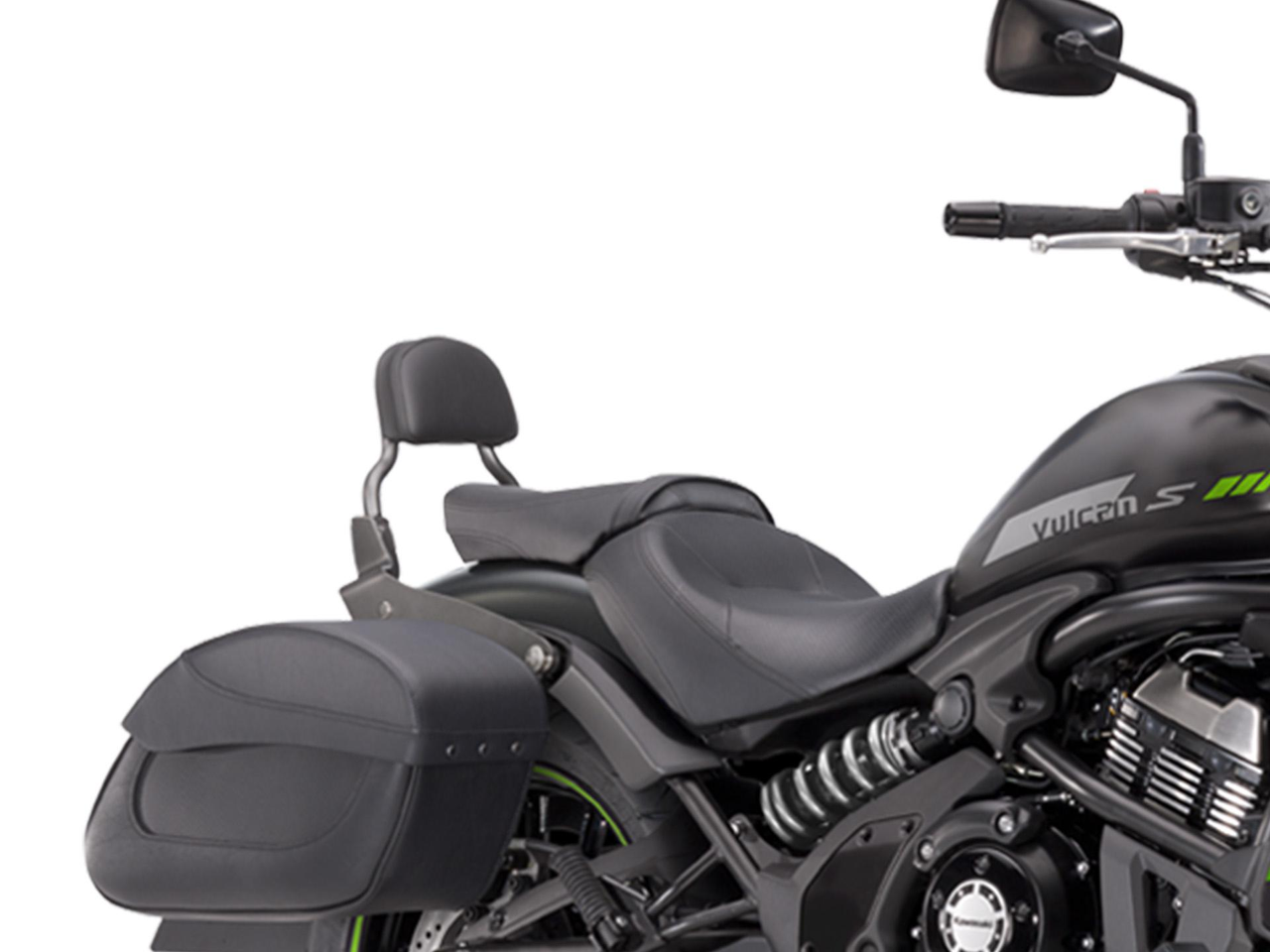 Leather saddlebag kit