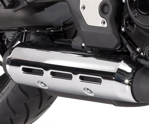 Heat Shield, Chrome (Vulcan S)